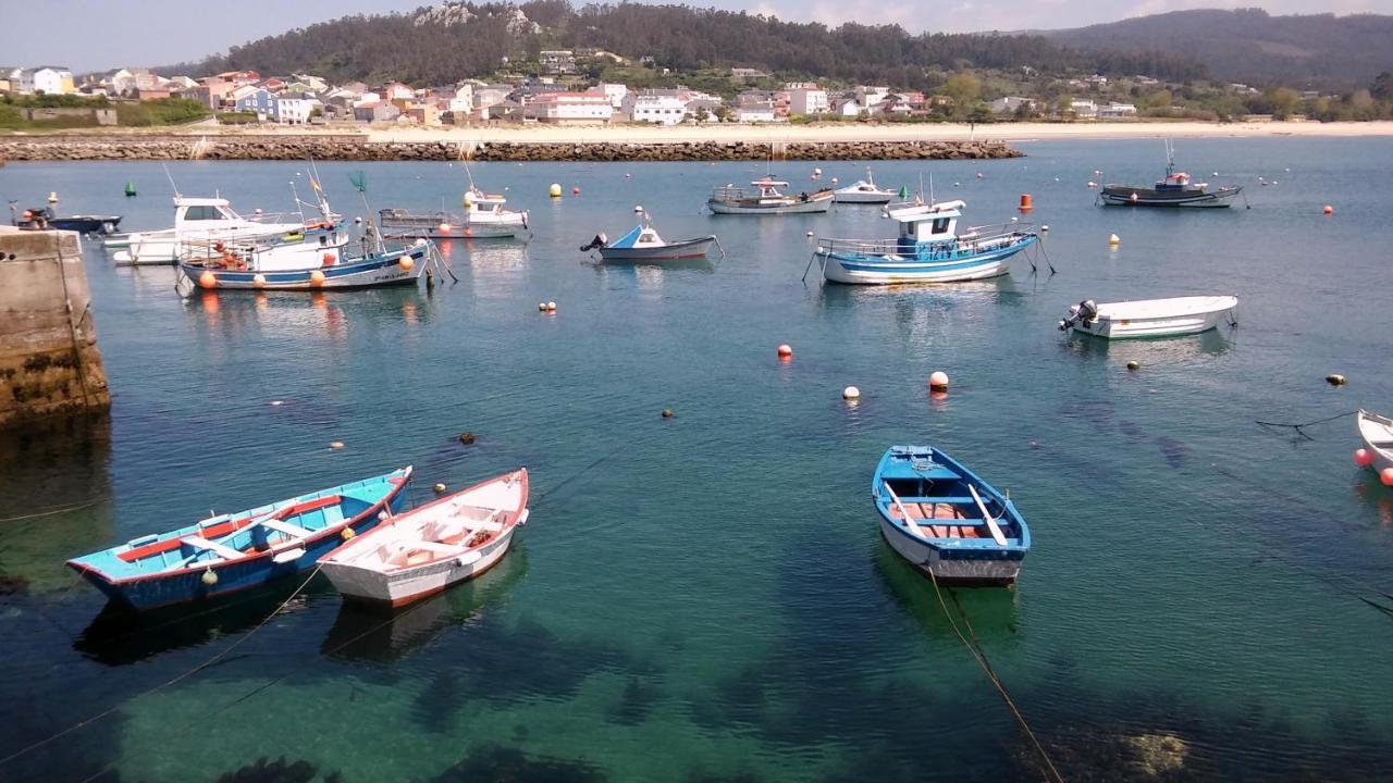 Apartamentos Playa De La Concha Porto de Espasante Dış mekan fotoğraf