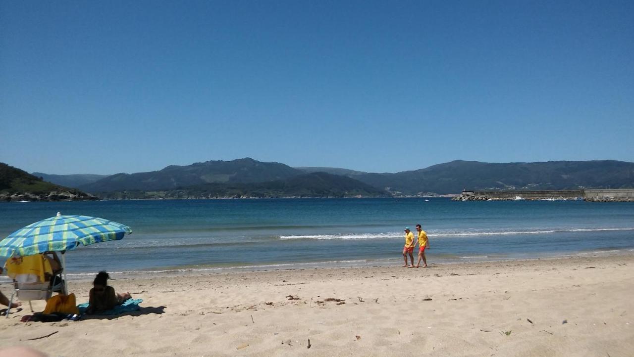 Apartamentos Playa De La Concha Porto de Espasante Dış mekan fotoğraf