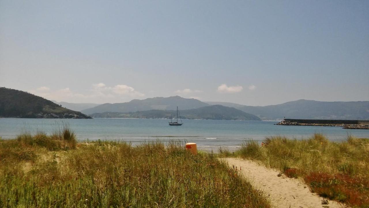 Apartamentos Playa De La Concha Porto de Espasante Dış mekan fotoğraf