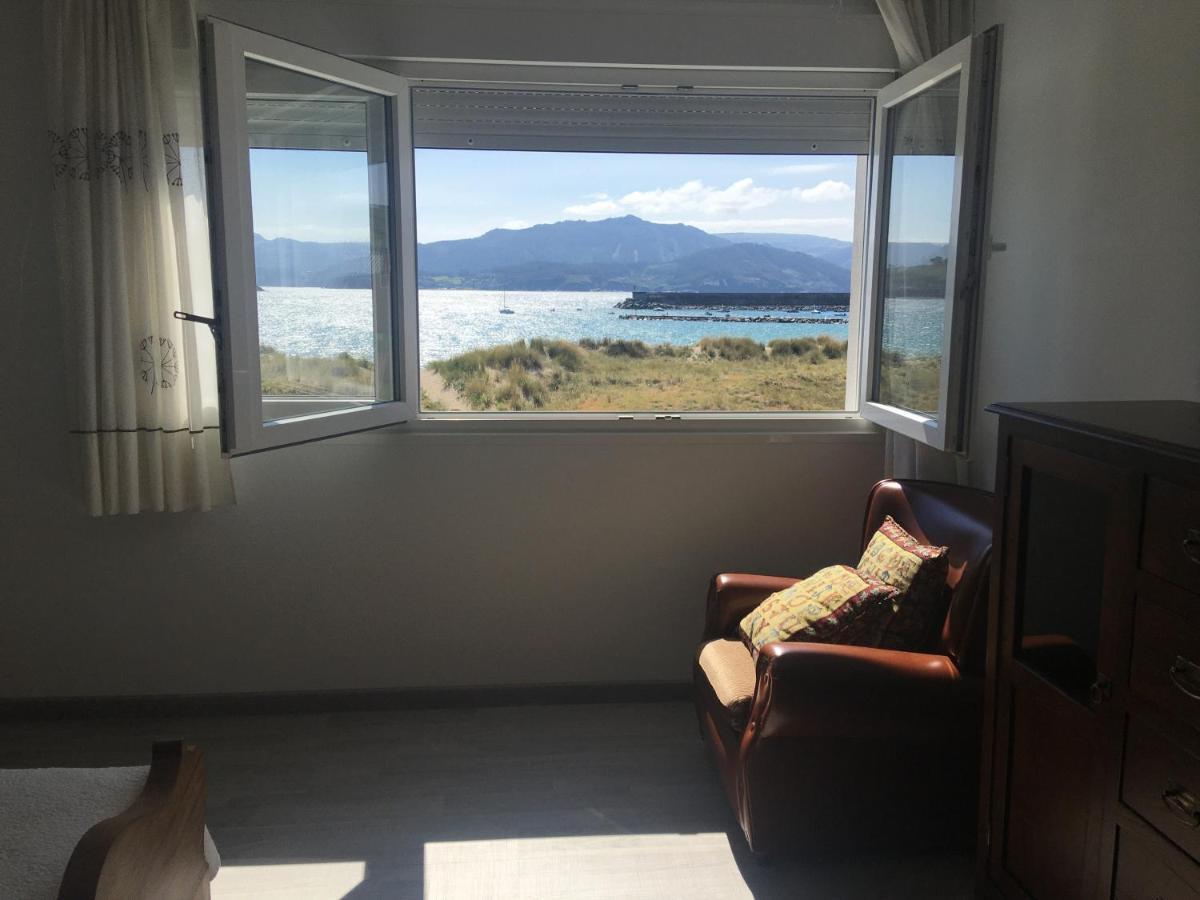 Apartamentos Playa De La Concha Porto de Espasante Dış mekan fotoğraf