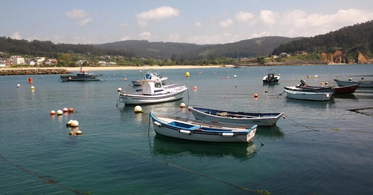 Apartamentos Playa De La Concha Porto de Espasante Dış mekan fotoğraf